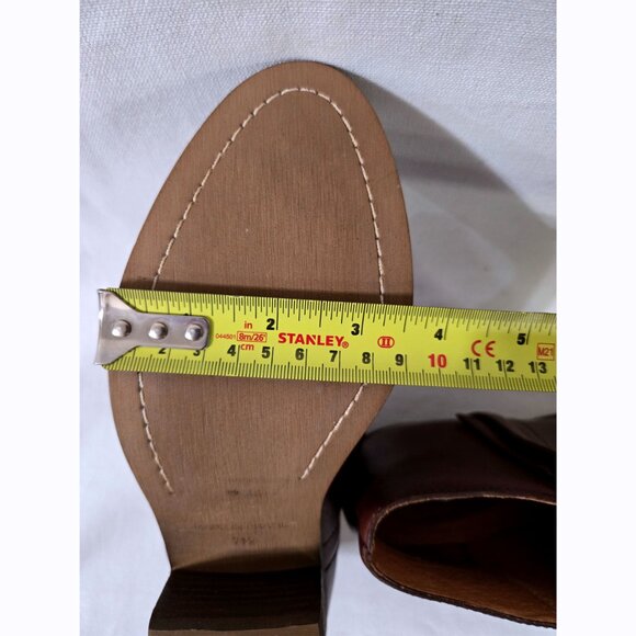 Carlos Santana Leather Ankle Bootie NWOB - size 7.5 - Picture 13 of 13